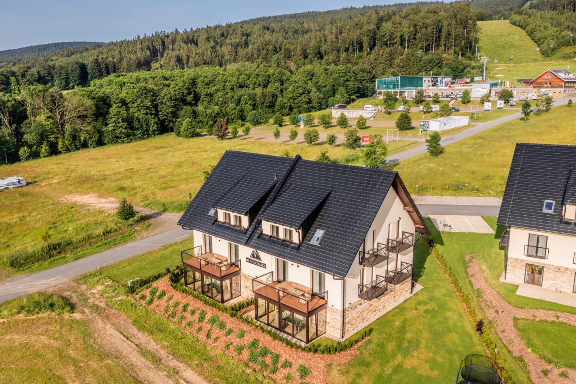 Hp Apartmany Skiareal- Bukova Hora V Orlickych Horach 100 M Od Lanovky Červená Voda Dış mekan fotoğraf